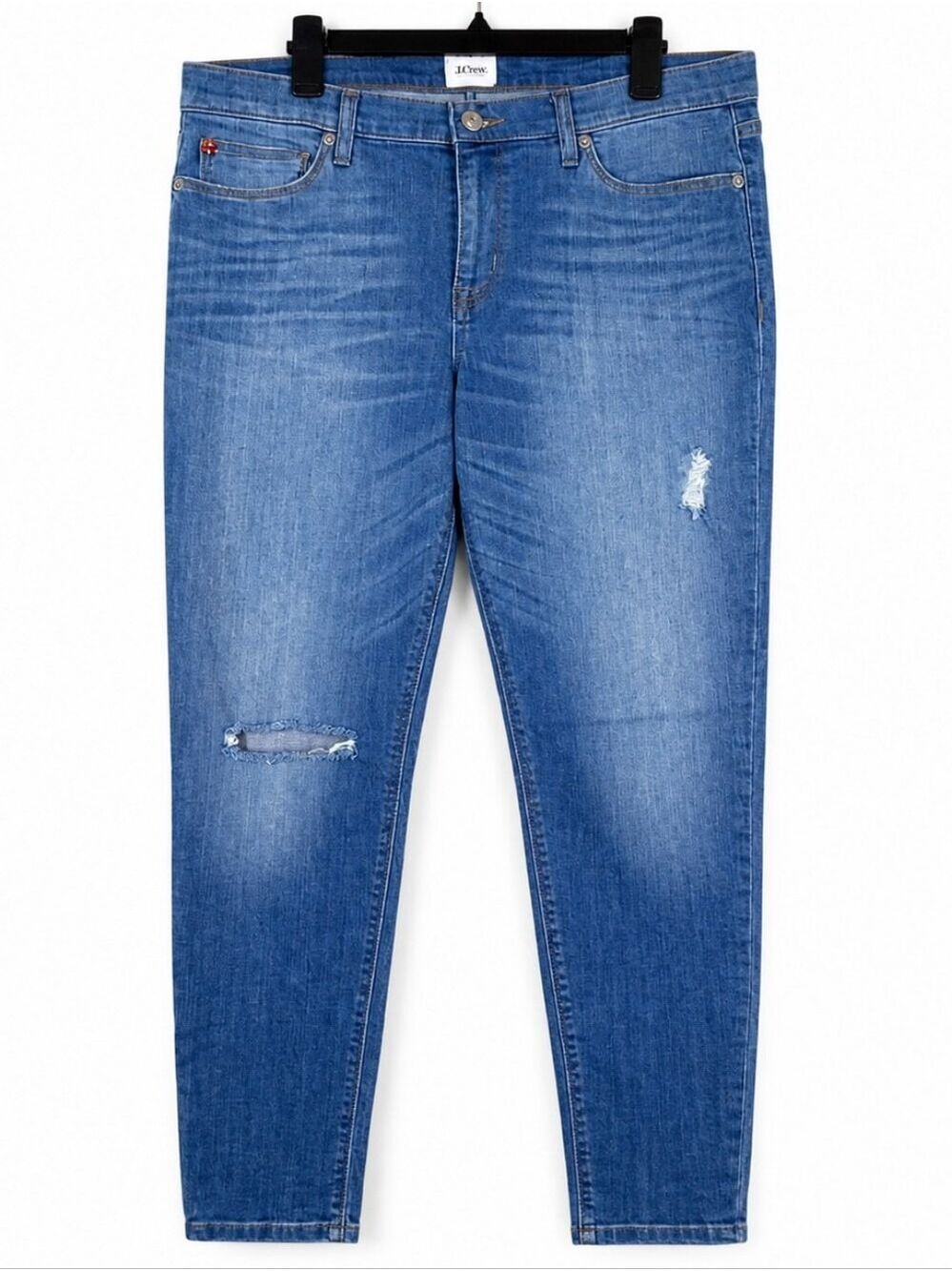 Hudson Jeans Women's Skinny Size 32 Cotton Blend Distressed
